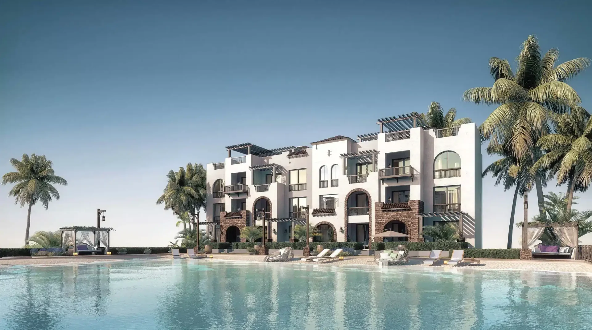 Studio for Sale in Cala Sahl Hasheesh, Sahl Hasheesh 55 sqm with sea view - Studio in Sahl Hasheesh, Hurghada (2)