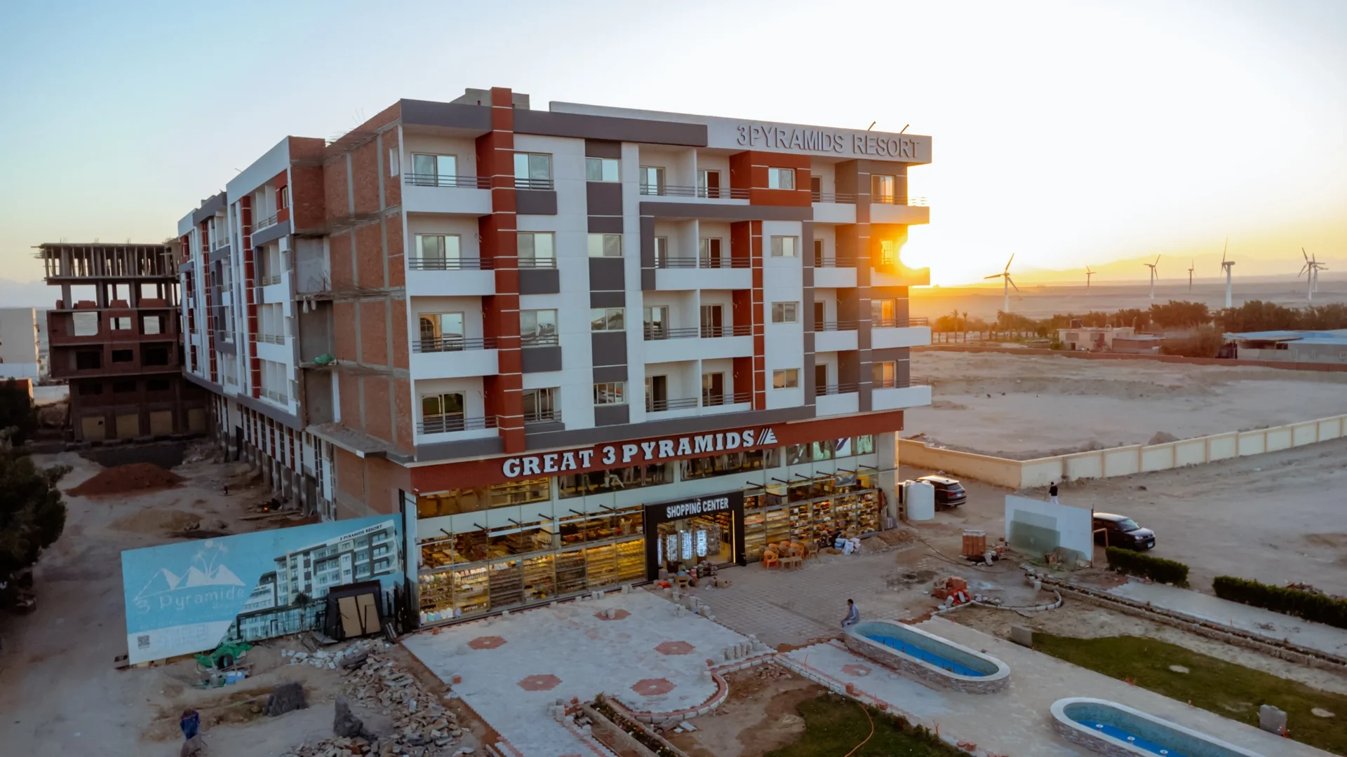 Studio for Sale in 3 Pyramids Resort, Al Ahyaa 60 sqm and Flexible Payment Plan - Studio in Al Ahyaa, Hurghada (2)