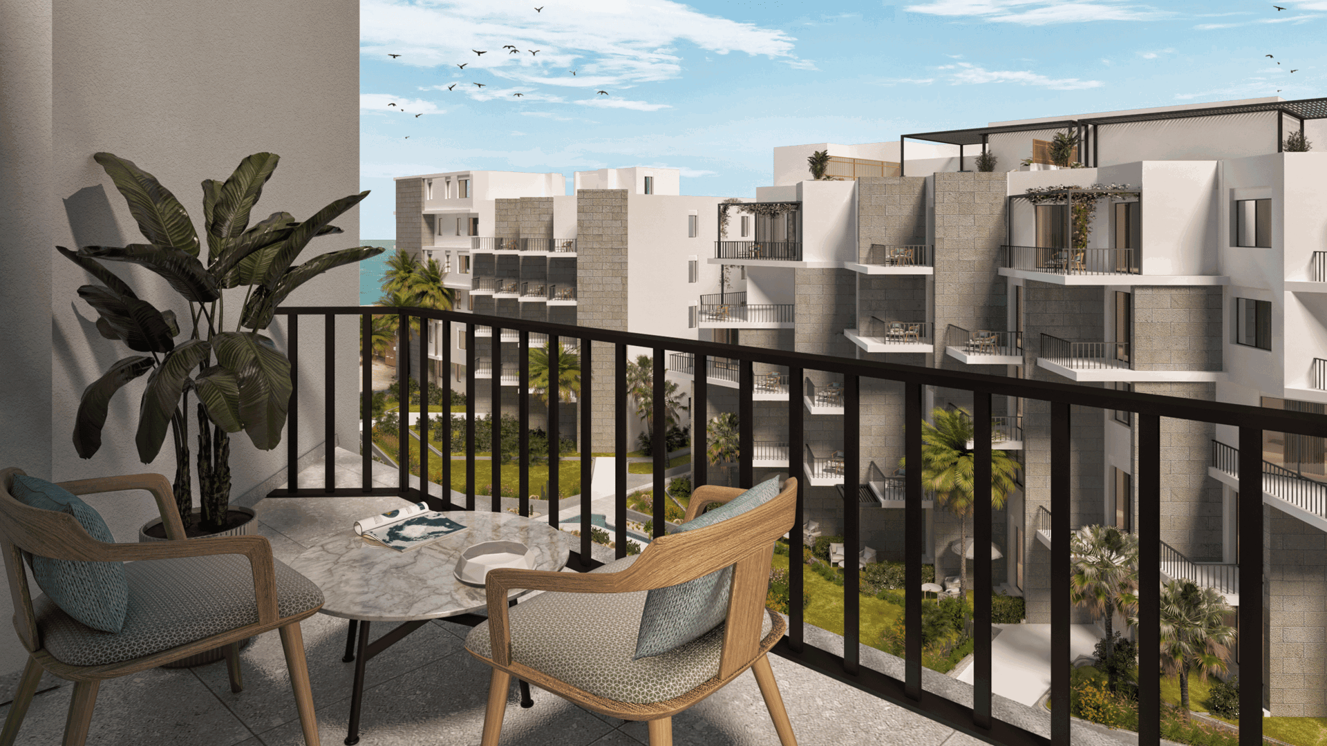 Studio for Sale in MAJRA Resort, Hurghada 68 sqm with beachfront view and Flexible Payment Plan - Studio in Hurghada, Hurghada (2)