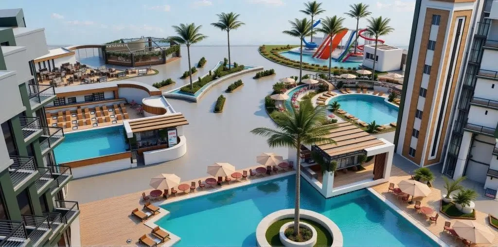 Apartment for Sale in Hayat Beach Resort, Al Ahyaa with beachfront view and Flexible Payment Plan - Apartment in Al Ahyaa, Hurghada (2)